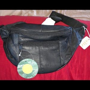 FANNY/WAIST LEATHER POUCH